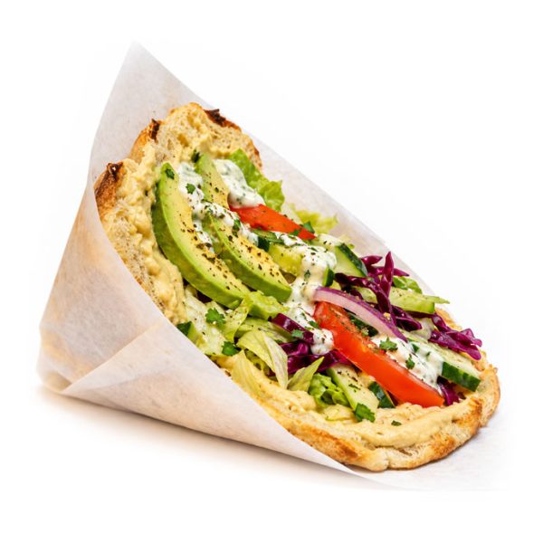 Veggie Kebab Avocado & Hummus